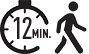 12 minuti piedi